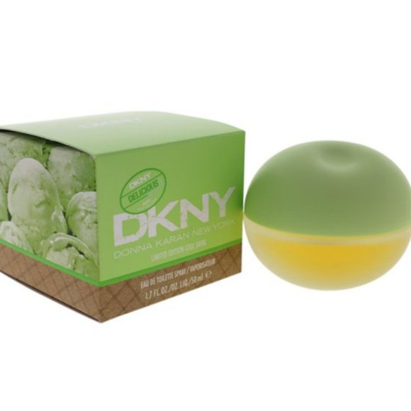 DKNY Delicious Delight Donna Karan Limited Edition Cool Swirl EDT Spray 50 ml. - Picture 2 of 8